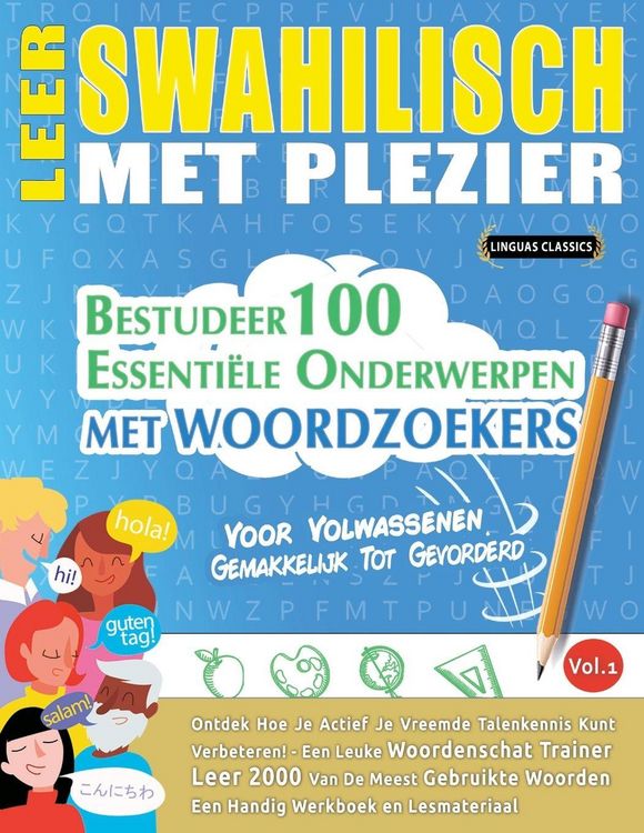 Produktbild: LEER SWAHILISCH MET PLEZIER - VOOR VOLWASSENEN