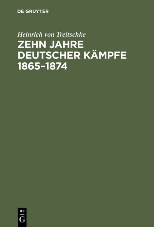 Produktbild: Zehn Jahre deutscher K&auml;mpfe 1865&ndash;1874
