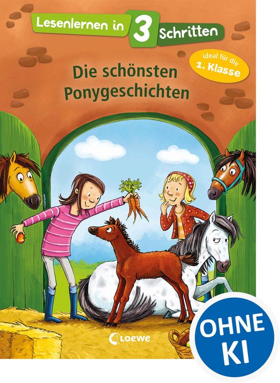 Produktbild: Lesenlernen in 3 Schritten - Die sch&ouml;nsten Ponygeschichten