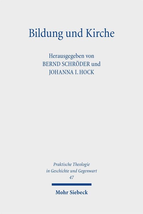 Produktbild: Bildung und Kirche