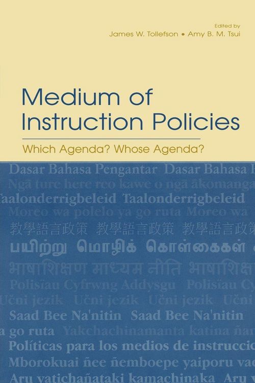 Produktbild: Medium of Instruction Policies