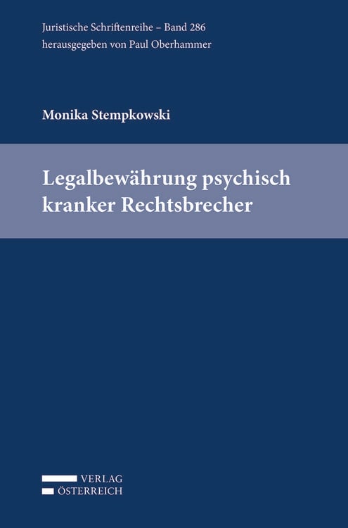 Produktbild: Legalbew&auml;hrung psychisch kranker Rechtsbrecher