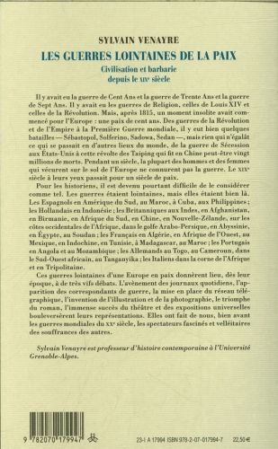 Produktbild: Les guerres lointaines de la paix