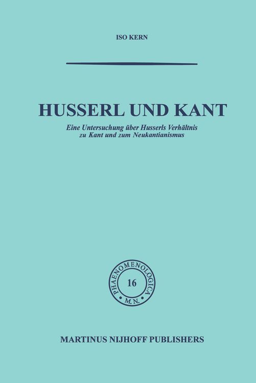 Produktbild: Husserl und Kant