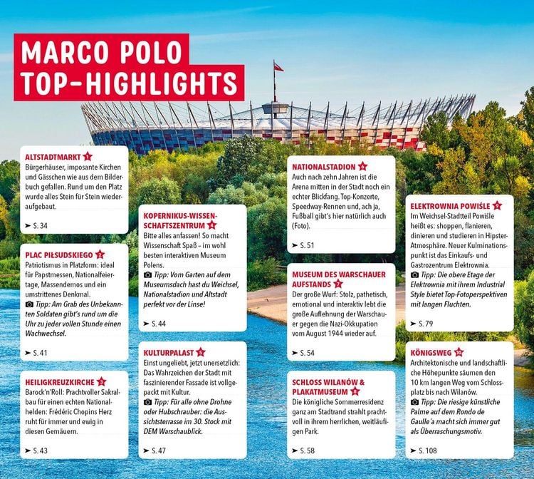 Produktbild: MARCO POLO Reisef&uuml;hrer Warschau