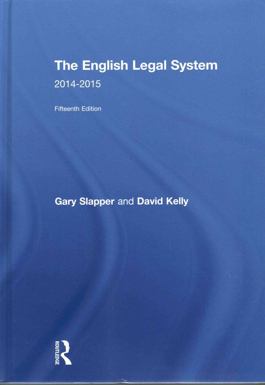 Produktbild: English Legal System Rev/e 15/