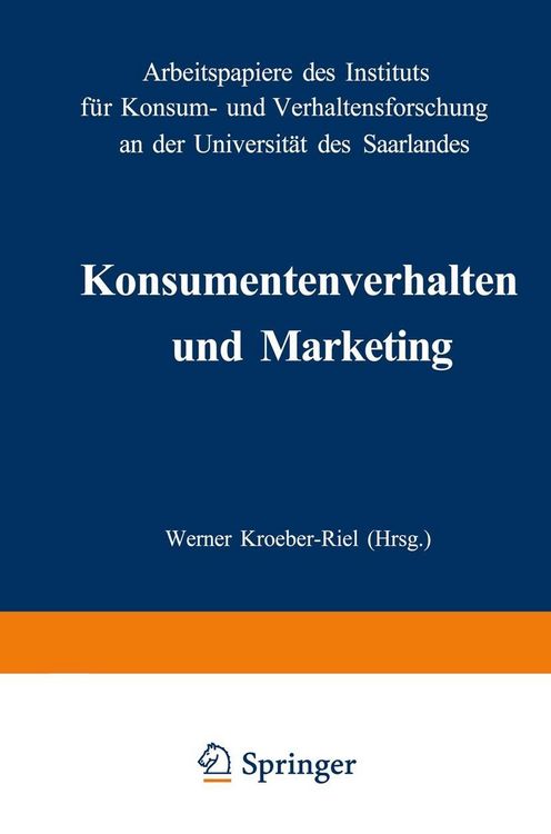 Produktbild: Konsumentenverhalten und Marketing