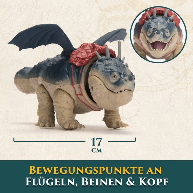 Produktbild: Drachenz&auml;hmen leicht gemacht - Wikinger & Drachen Actionfiguren-Set, Fleischklops & Fischbein&nbsp;