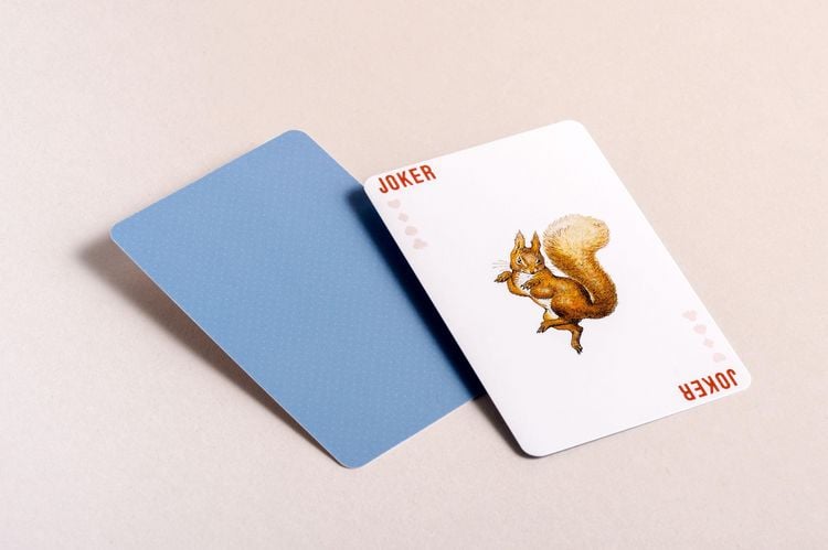 Produktbild: Kartenspiel Beatrix Potter. 54 Spielkarten mit 53 Motiven von Peter Hase und seinen Freunden