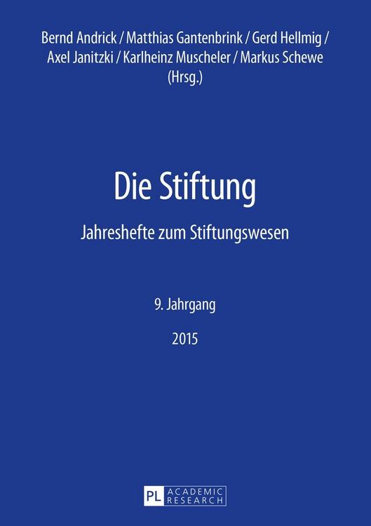 Produktbild: Die Stiftung