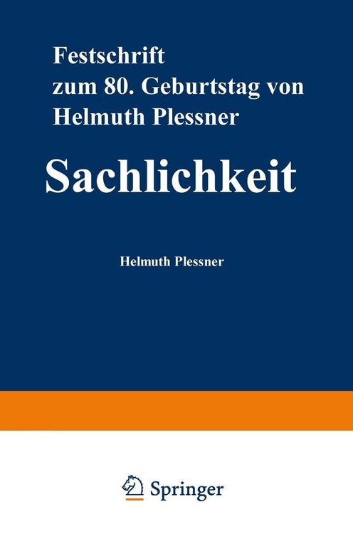 Produktbild: Sachlichkeit