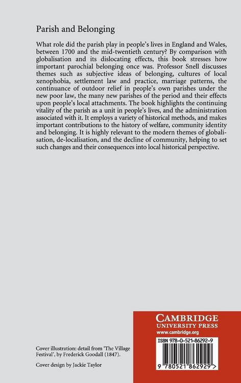 Produktbild: Parish and Belonging