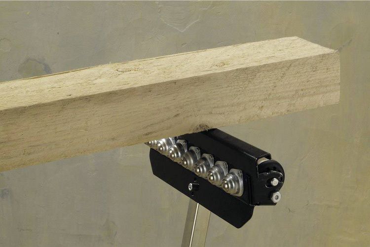 Produktbild: Wolfcraft 6102300 Rollenbock klappbar, h&ouml;henverstellbar 50kg 5.6kg 1St.