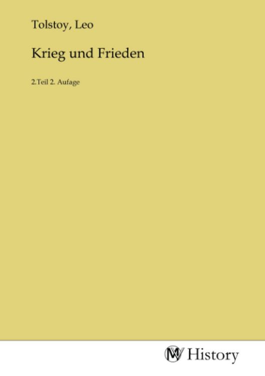 Produktbild: Krieg und Frieden