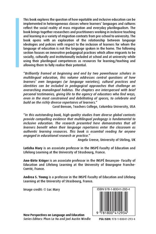 Produktbild: Migration, Multilingualism and Education