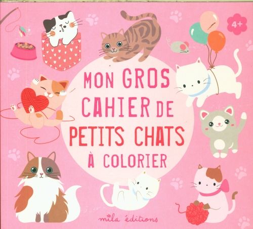 Produktbild: Mon gros cahier de petits chats &agrave; colorier