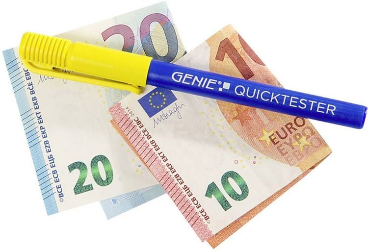 Produktbild: GENIE Quicktester Geldscheinpr&uuml;fstift