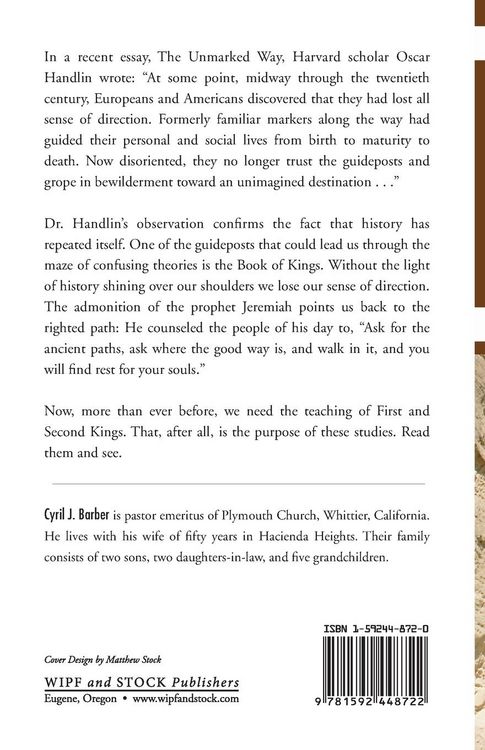 Produktbild: The Books of Kings, Volume 1