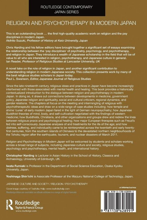 Produktbild: Religion and Psychotherapy in Modern Japan
