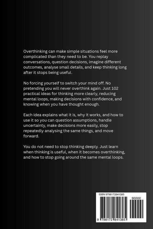 Produktbild: 102 Ideas For Those Of Us Who Can't Stop Overthinking