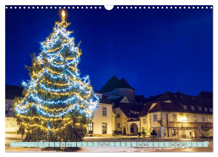 Produktbild: Maribor - Entspannde Stadt am Ufer der Drau (Wandkalender 2026 DIN A3 quer), CALVENDO Monatskalender