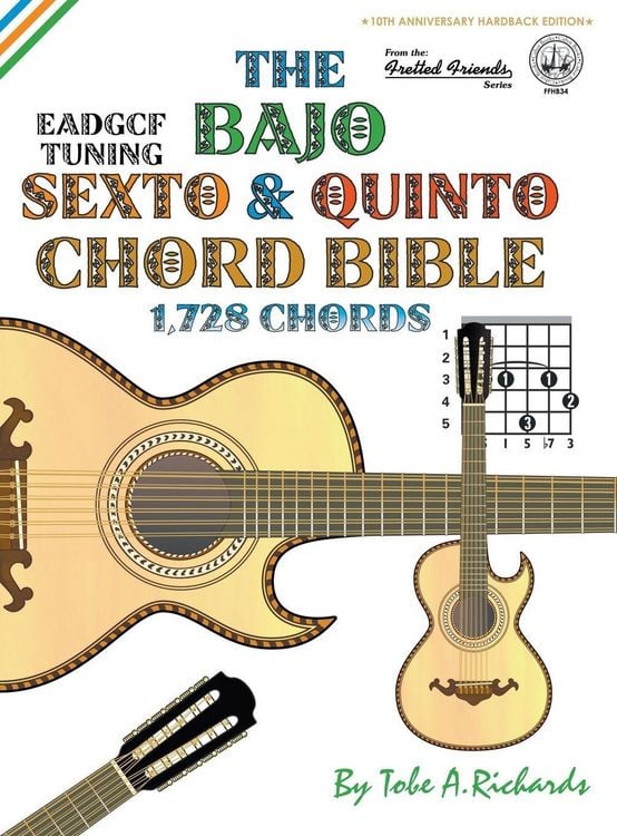 Produktbild: The Bajo Sexto & Quinto Chord Bible