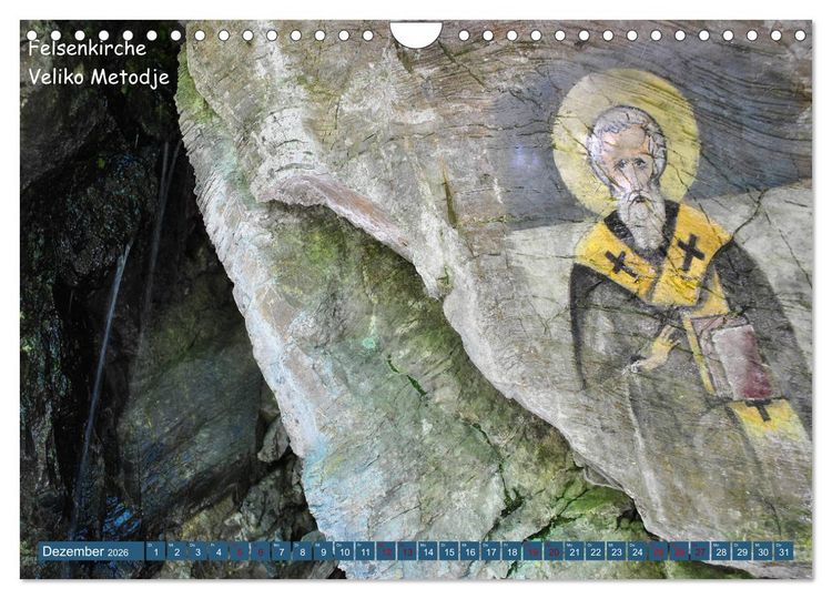 Produktbild: Serbien - Das Land der Kl&ouml;ster (Wandkalender 2026 DIN A4 quer), CALVENDO Monatskalender