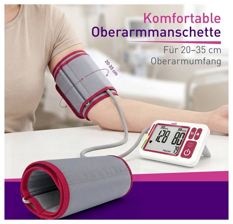 Produktbild: Scala SC 6750A Oberarm Blutdruckmessger&auml;t 67501