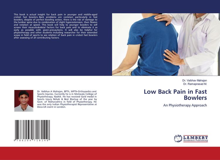 Produktbild: Low Back Pain in Fast Bowlers