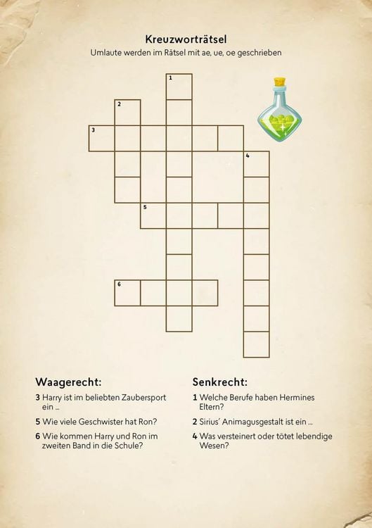 Produktbild: Mein zauberhafter R&auml;tselblock f&uuml;r Harry Potter-Fans &ndash; Finde die Eule!