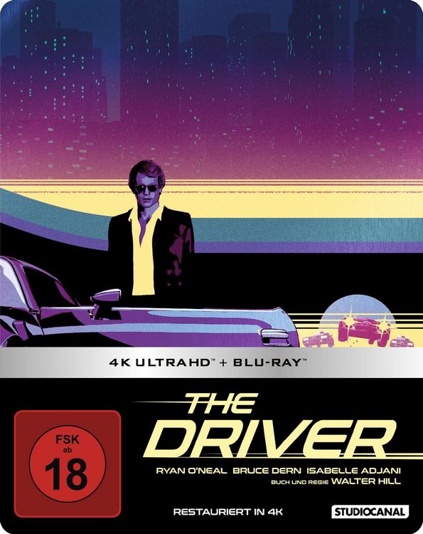 Produktbild: The Driver - Limited Steelbook Edition (4K Ultra HD) (+ Blu-ray)