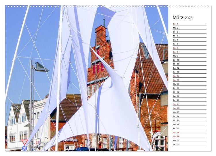 Produktbild: Travem&uuml;nder Durchblicke (Wandkalender 2026 DIN A2 quer), CALVENDO Monatskalender