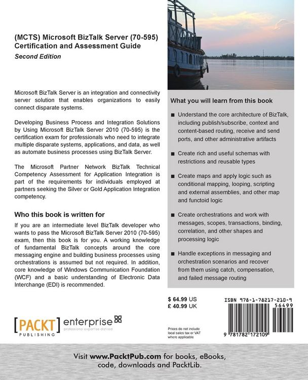Produktbild: Microsoft BizTalk Server 2010 (70-595) Certification Guide (Second Edition)