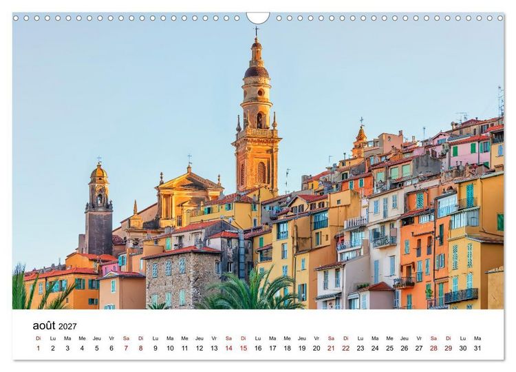 Produktbild: Enivrante C&ocirc;te d'Azur (Calendrier mural 2027 DIN A3 vertical), CALVENDO calendrier mensuel