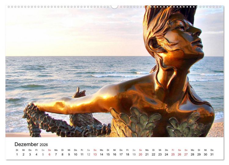 Produktbild: Rauschen-Swetlogorsk - Russlands Sotschi des Nordens (Wandkalender 2026 DIN A2 quer), CALVENDO Monatskalender