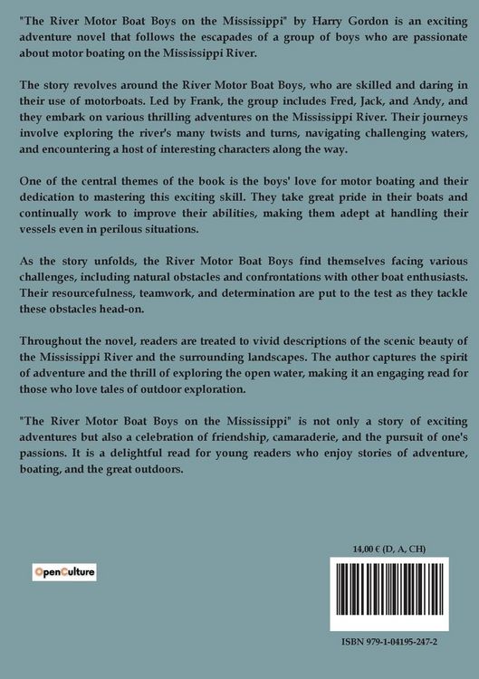 Produktbild: The River Motor Boat Boys on the Mississippi