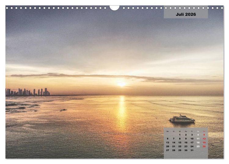Produktbild: Panama City (Wandkalender 2026 DIN A3 quer), CALVENDO Monatskalender