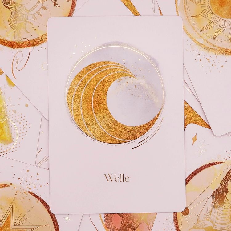Produktbild: Maya-Astro-Cards: 44 astrologische Orakelkarten mit Booklet