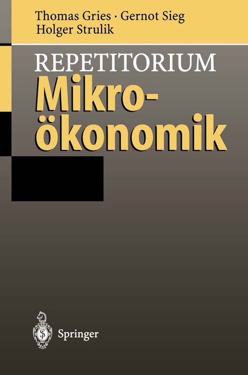 Produktbild: Repetitorium Mikro&ouml;konomik
