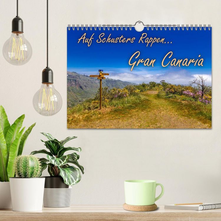 Produktbild: Auf Schusters Rappen... Gran Canaria (Wandkalender 2026 DIN A4 quer), CALVENDO Monatskalender
