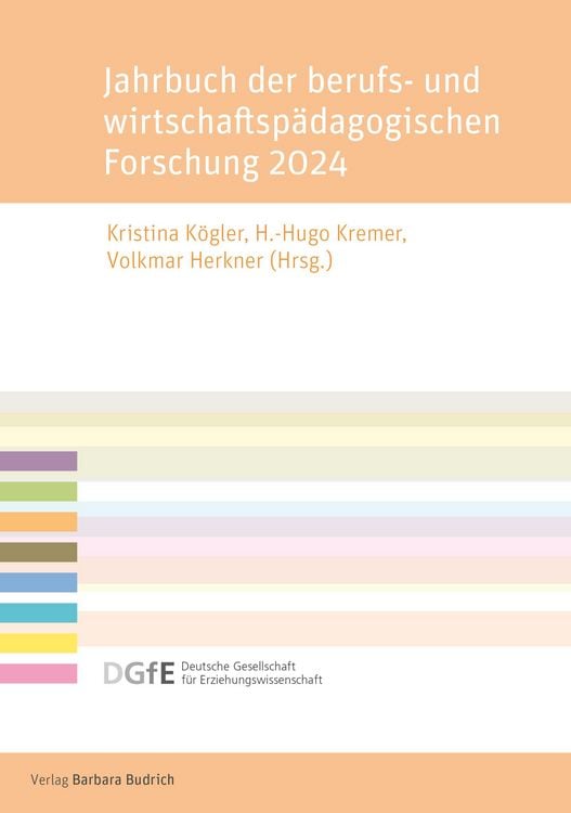 Produktbild: Jahrbuch der berufs- und wirtschaftsp&auml;dagogischen Forschung 2024