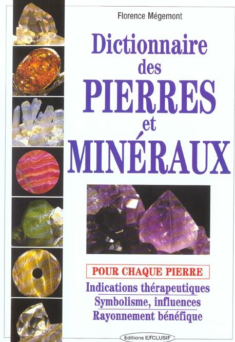 Produktbild: Dictionnaire des pierres et min&eacute;raux