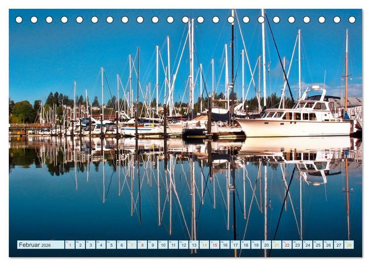 Produktbild: Segeln, Freiheit erleben (Tischkalender 2026 DIN A5 quer), CALVENDO Monatskalender