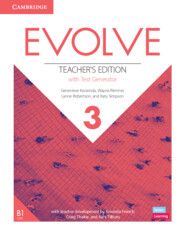 Produktbild: Evolve Level 3 Teacher's Edition with Test Generator
