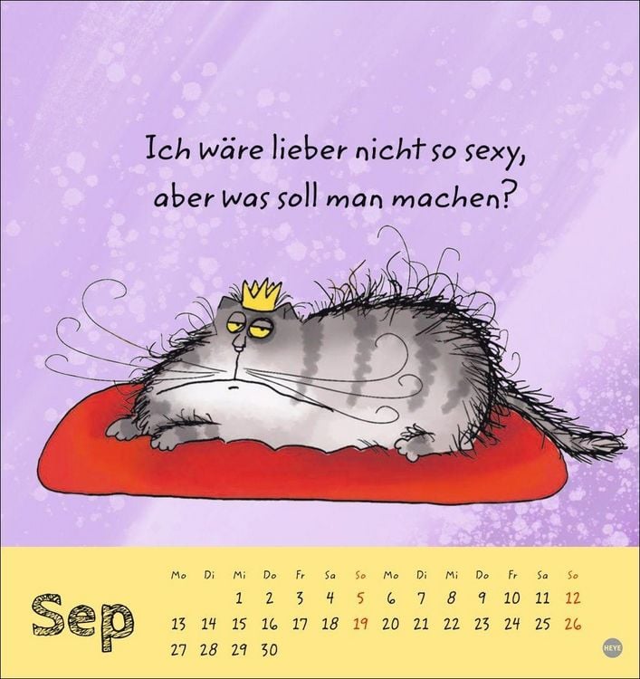 Produktbild: Catzz Postkartenkalender 2027
