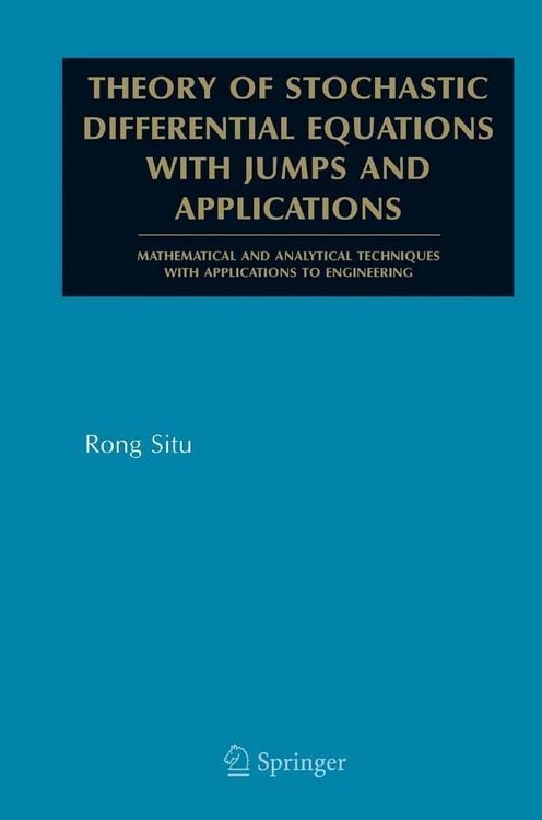 Produktbild: Theory of Stochastic Differential Equations with Jumps and Applications