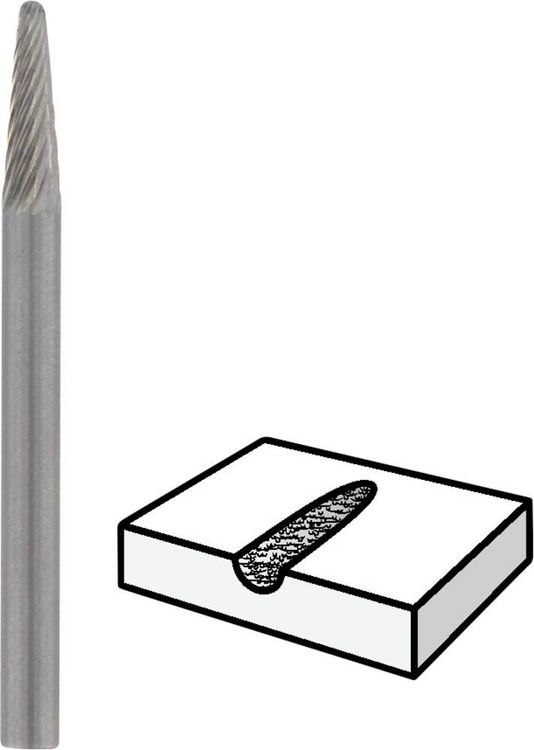 Produktbild: Dremel 2615991032 Fr&auml;sstift Wolframkarbid 3.2mm Schaftdurchmesser 3.2mm