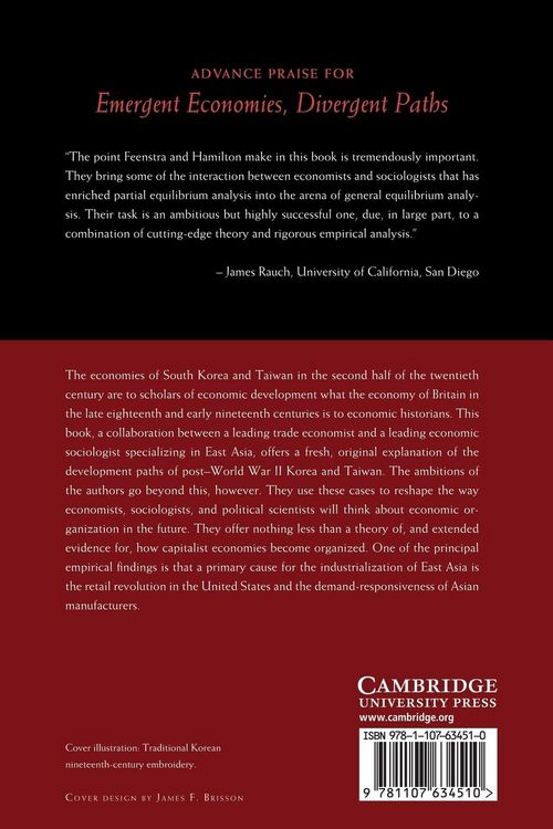 Produktbild: Emergent Economies, Divergent Paths