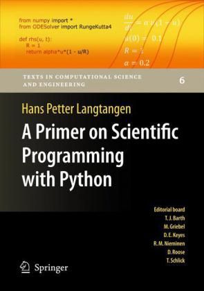 Produktbild: A Primer on Scientific Programming with Python
