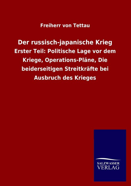 Produktbild: Der russisch-japanische Krieg